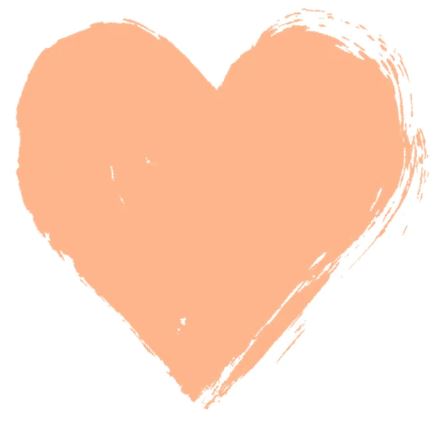 Trim Paint - Peach  Love - persikka